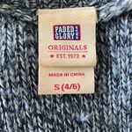 Faded Glory  Early 2000's Gray Grey Knitted Button Down Babydoll Knit Cardigan S Photo 6