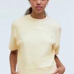 Madewell Botanical Dye Edition short sleeve sweatshirt daffodil yellow medium Photo 0