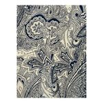 Talbots Paisley Print Skirt A-Line Cotton Casual Blue White Women Size 6 Photo 4