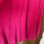 Free People NWT McKinley Maxi Dress Cha Cha Cherry Raspberry Gauze Sleeveless XS Photo 4