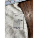 Free People NEW M Ivory Textured Fringe Knit Tank Top Sweater Boho Chic Design Photo 13