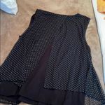 Green envision black top tank blouse Medium White Photo 5