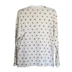 SKIMS  Boyfriend Long Sleeve Crewneck Mushroom Tee Size Large Photo 1