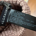 All Saints NWT Dusty Pink Winter Wear Accessorie Wool Blend Ribbed Gloves Mitten Photo 4