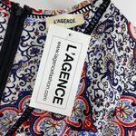 L'Agence Teresa Boho Babushka Floral Paisley Print Maxi Dress XS Photo 4