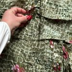 Betsy Lauren Vintage Maxi Dress Alligator Floral 12 Photo 10