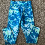 Wildfox Blue Tie Dye Leggings 7/8 length Size Small Photo 2