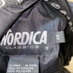 Nordica Classics Hooded Snow Ski Jacket Zippered Buttoned lots of pockets sz 10 Photo 3