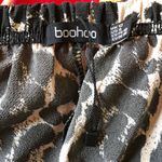 Boohoo  animal print leopard flowy pants‎ Photo 4
