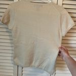 The Great American Sweater Short Sleeve V Neck Sweater Top Photo 1