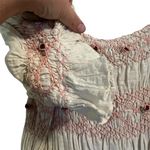 Ivy City Co Liesl Cream Puff Sleeve Embroidered Tiered Mini Dress Size S White Photo 3