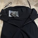 EXPRESS 🆕  strapless lace up sides mini dress stretchy size 4 black Photo 5