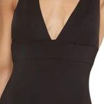ANDIE NWT The Bali Flattering Neckline One Piece Swimsuit Black Small Tall Photo 0