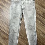 Vince Size 26 Jeans Relaxed Rolled Dark Grey Foil Denim DV146A-2156 Mid Rise Photo 2