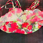 PINK - Victoria's Secret  Neon Floral Bikini Top Photo 2
