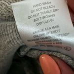 IRO  Jeans Kismet Distressed Crewneck Sweatshirt Gray Grunge Y2K Streetwear‎ Med Photo 4