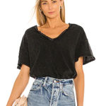 Free People Joni tee black size M Photo 0