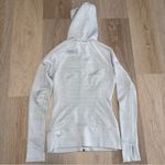 Athleta Skinny Stripe Strength Hoodie in Silver Shimmer - Size XXS Photo 4