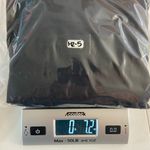 NWOT en THREAD women’s solid black Crewcut organic cotton long sleeve shirt XL Photo 4