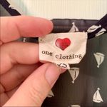 One Clothing  LIGHTWEIGHT Women's Sheer Chiffon Sailboats Sleeveless Top Size XS Photo 3