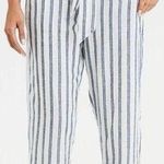 American Eagle  Linen Striped Pants MEDIUM Photo 0