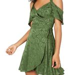 City Studio Green Mini Dress New Size L Photo 0