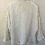 Lush Clothing Lush Dandelion tie top 3/4 sleeve collared button down women’s shirt size XXL Photo 5