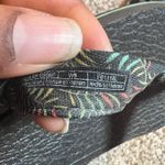 Sanuk  Yoga Sling‎ 2 Tropical Flip Flops Sandals Comfy Black Women's 9 Photo 2