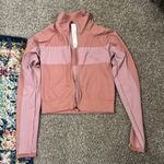 Fabletics  Pink Canyon / Lavender Lustre Tory Cropped Seamless Jacket Photo 7