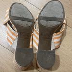 Sam Edelman Striped orange and Cream Women's Heels Photo 5