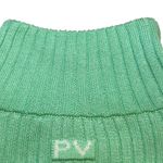 PRISCAVera Made in Italy Ribbed Knit Mock Neck Top Mint Green Size XS/S NWOT! Photo 4