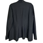 Athleta Cosmic Blazer Jacket Black Women's Size 16 350837 Nylon/Lycra Spandex Photo 5