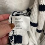 Bylyse Black and White Striped Open Front Cardigan Sweater Size XS Photo 4