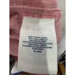 Lands' End  Women's‎ Heathered Pink Linen Wide Leg Mid Rise Casual Pants Size 6 Photo 4