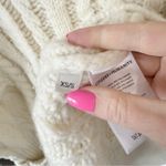 Citizens of Humanity Zola Aran Cable-Knit Chunky Turtleneck Sweater Sz XS/S Photo 6