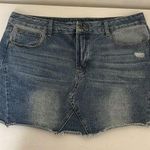 Maurice's Blue Jean Skirt button Fly Photo 0