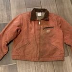 Carhartt WJ097  Duck Sherpa Salmon Jacket | L Photo 0