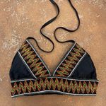 Victoria's Secret Cute black bikini top sz s Photo 0