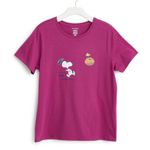 Vera Bradley NWT  Peanuts Short-Sleeved Graphic T-Shirt Fall For Snoopy Small Photo 1