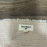 World Market Cream Teddy Jacket 100%Cotton made in India OS Size undefined Photo 5