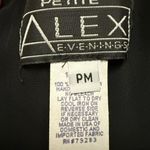 Alex Evenings NWT  Elegant Black Chiffon Pants Size Medium Petite Photo 9