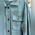 Free People We The Free Plaid Long Ruby Photo 6