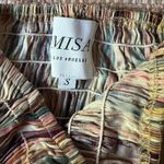 MISA Los Angeles blurred ikat bandeau top NEW Photo 2