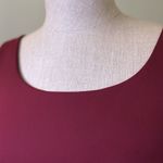 Athleta The Power Of She Sports Bra Criss-Cross Maroon Red L Activewear Gym NWT Photo 9