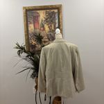 Le Suit  Separates Women’s Plus Blazer Beige 22W Long Sleeve Lapel Notched Collar Photo 4