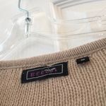 FINAL MARKDOWN Effeci Detailed ladies sweater small Tan Photo 3