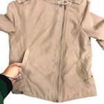 Be cool  Tan Moto Jacket Size: Small Photo 2