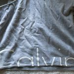 Calvin Klein Super Cute Gray Cropped Hoodie Photo 2