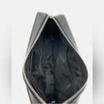 Michael Kors Jet Set Item Large East West Black Silver Crossbody Bag Photo 7