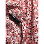 HUHOT Halter Dress Floral Ruched Summer Casual Sundress Pink White L Size L Photo 10